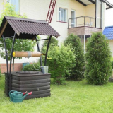 Как да си направим кладенец - 135 снимки на идеите за изграждане и подреждане на декоративни и реални кладенци